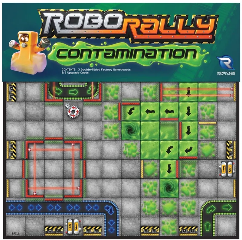 Robo Rally Contamination - Bordspel - Engelstalig - Renegade Game Studios von Renegade Game Studios – Schachtel