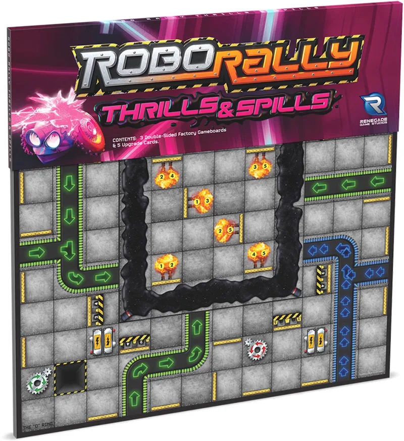 Robo Rally Thrills & Spills - Bordspel - Engelstalig - Renegade Game Studios von Renegade Game Studios – Schachtel