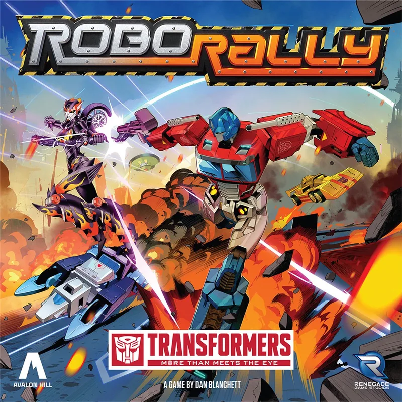 Robo Rally Transformers - Bordspel - Engelstalig - Renegade Game Studios from Renegade Game Studios – box