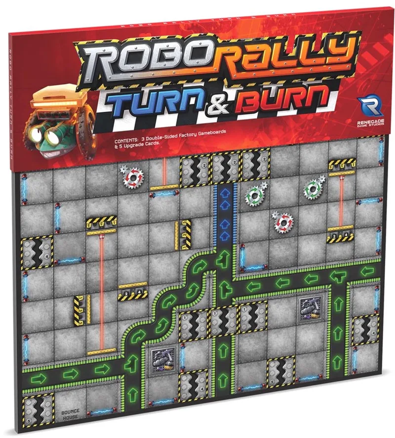 Robo Rally Turn & Burn - Bordspel - Engelstalig - Renegade Game Studios von Renegade Game Studios – Schachtel