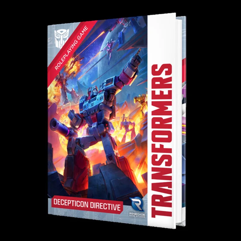 Transformers Roleplaying Game: Decepticon Directive Sourcebook - RPG - Engels from Renegade Game Studios – box