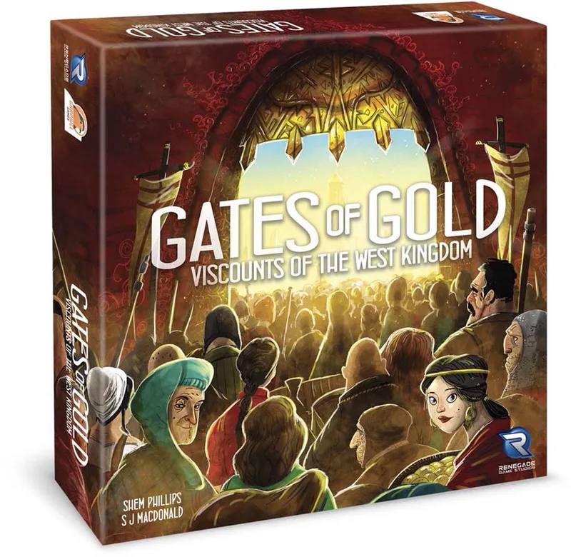 Viscount of the West Kingdom Gates of Gold - Bordspel - Engelstalig - Renegade Game Studios from Renegade Game Studios – box