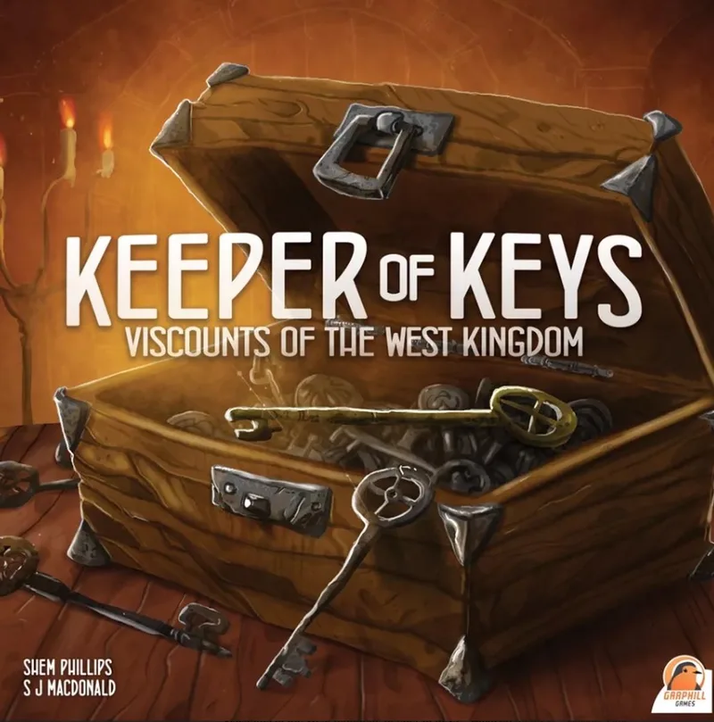 Viscount of the West Kingdom Keeper of Keys van Renegade Game Studios – doos
