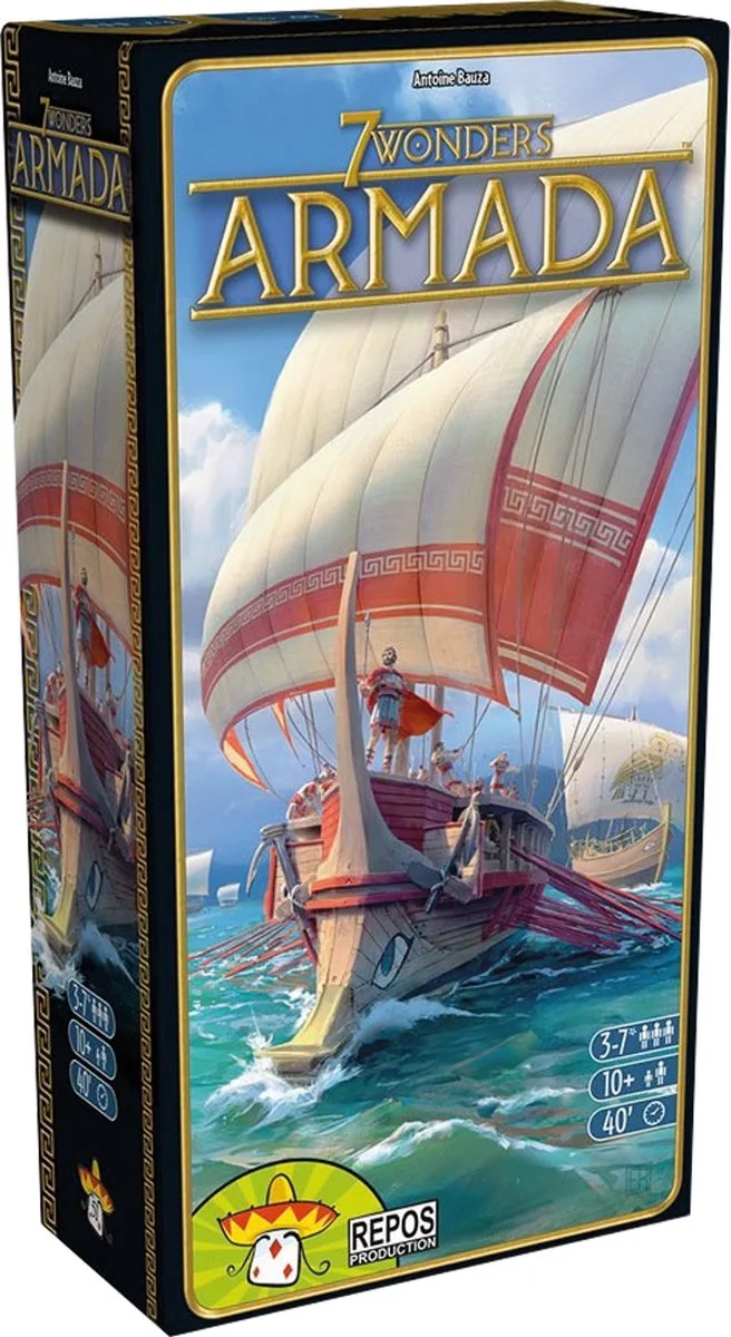7 Wonders Armada - Uitbreiding from Repos Production – box