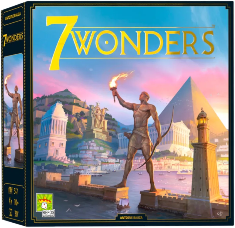 7 Wonders V2 - Bordspel from Repos Production – box