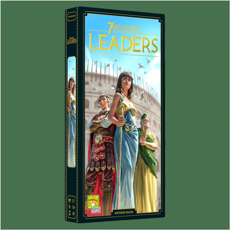 7 Wonders V2 Leaders - Uitbreiding fra Repos Production – æske