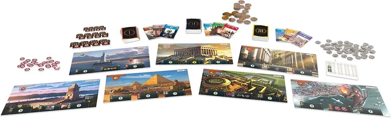 Asmodee 7 Wonders - 2nd Edition - bordspel from Repos Production – box