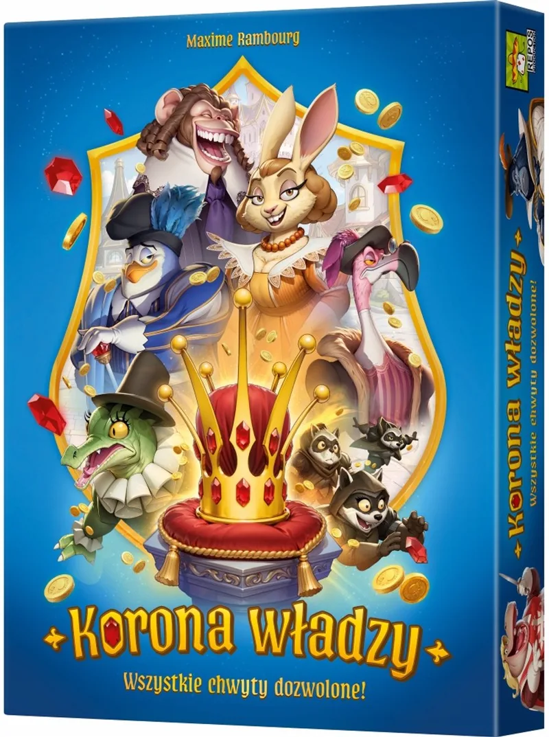 Korona Władzy: Strategische Kaartspel voor 3-5 spelers from Repos Production – box