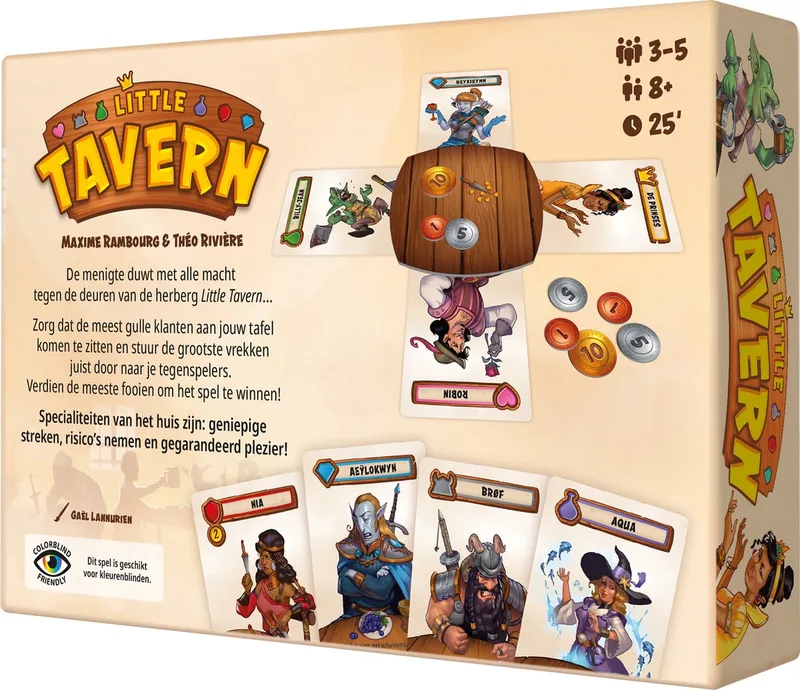 Little Tavern - Nederlandstalig Kaartspel från Repos Production – kartong