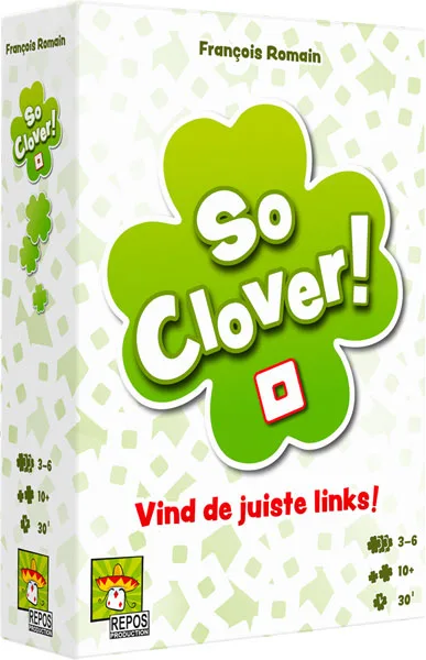 So Clover - Repos Production Taalspel | Partyspel | Coöperatief fra Repos Production – æske