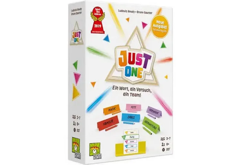 Spiel Just One fra Repos Production – æske