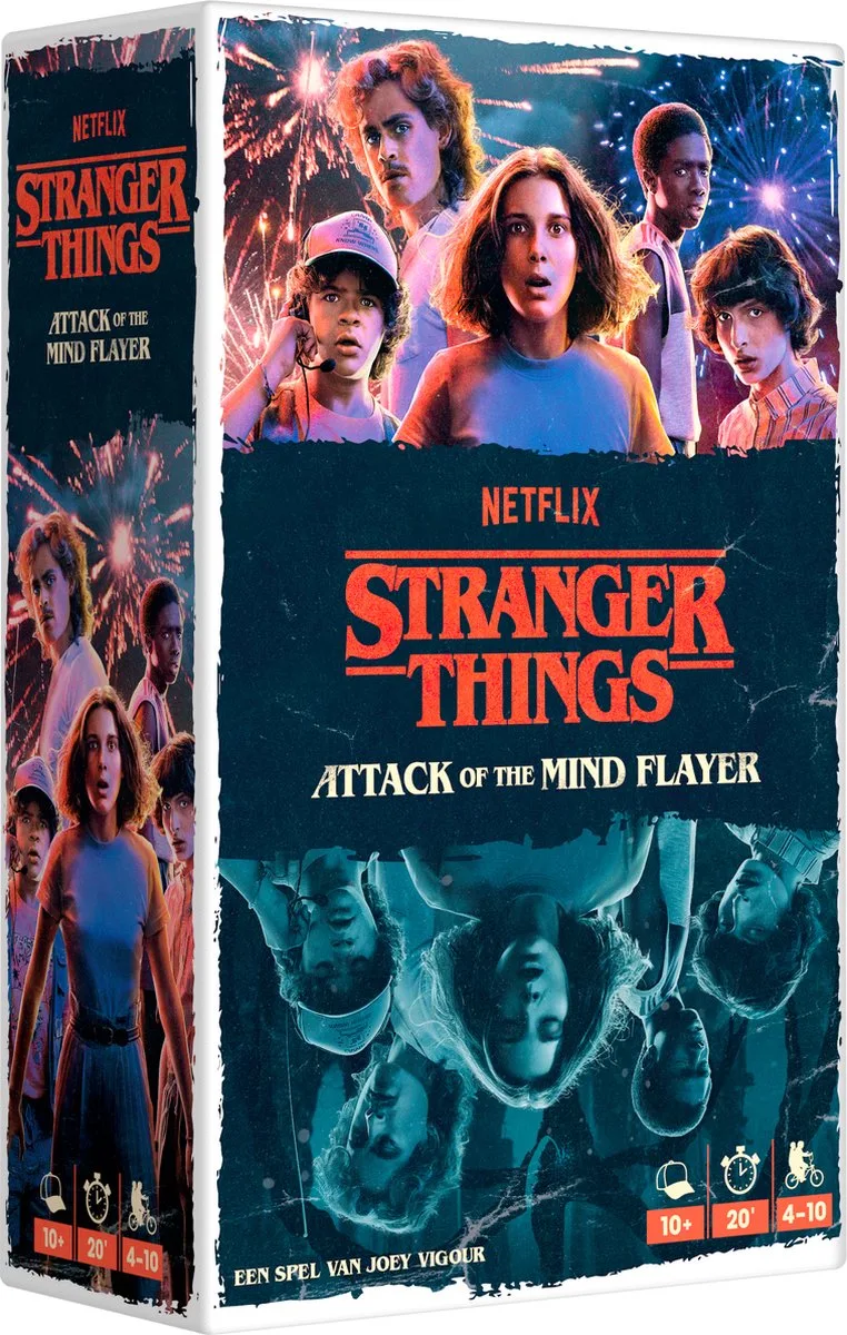 Stranger Things - Attack of the Mind Flayer - Kaartspel from Repos Production – box