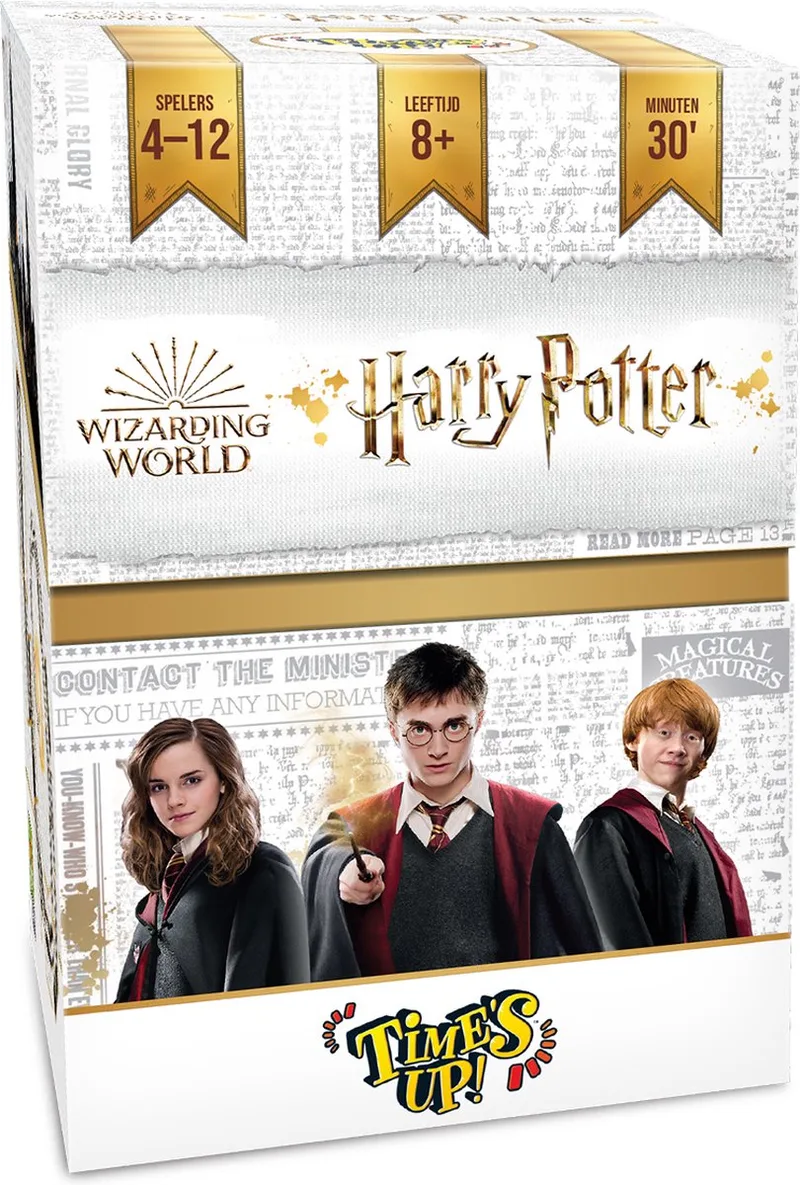 Time's Up Harry Potter from Repos Production – box