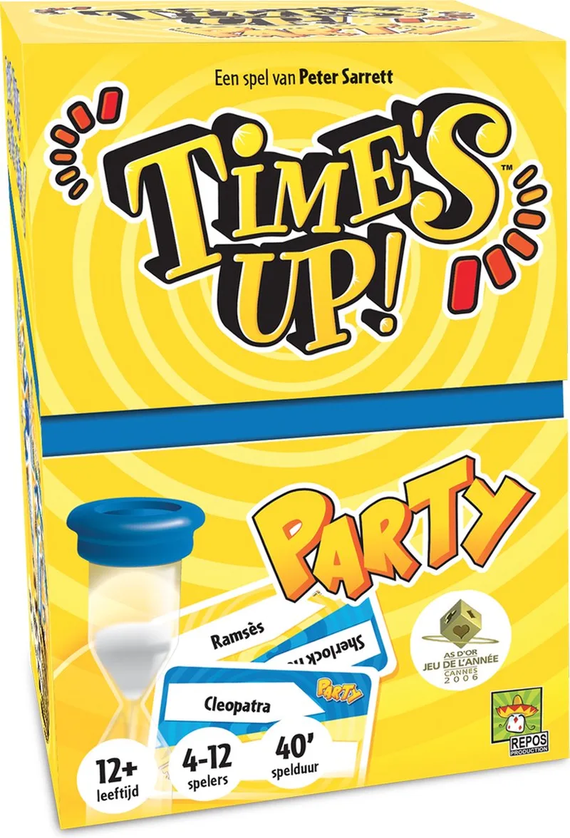 Time's Up! Party - Kaartspel från Repos Production – kartong