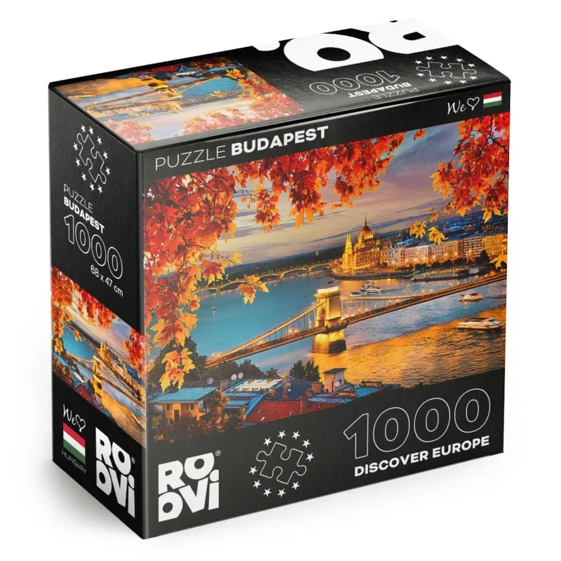 Puzzle Budapest, Hongrie - 1000 pièces from Roovi – box 2 of 2