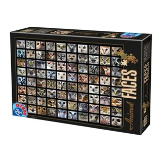 Puzzle Collage - Hiboux - 1000 pièces de Roovi – boîte 2 sur 2