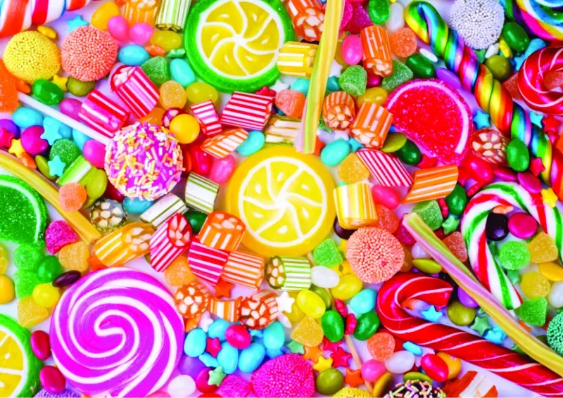 Puzzle Lollipops - 1000 pièces de Roovi – boîte