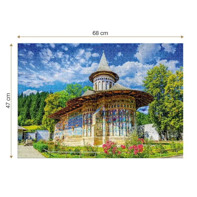 Puzzle Monastère du Voronet - 1000 pièces