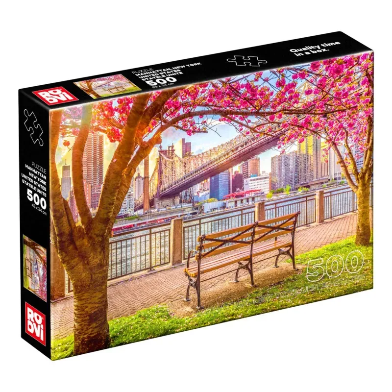 Puzzle New York, États-Unis - 500 à 999 pièces från Roovi – kartong 2 av 2