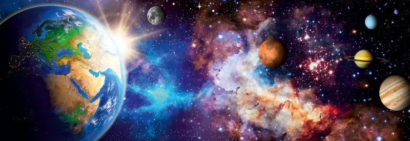 Puzzle Panoramique - Mars - 1000 pièces from Roovi – box 1 of 2