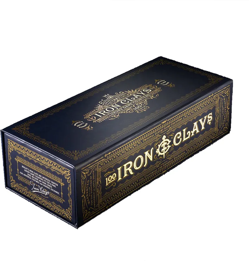 Iron Clays 100 - Bordspel accessoire - Engels from Roxley Games – box