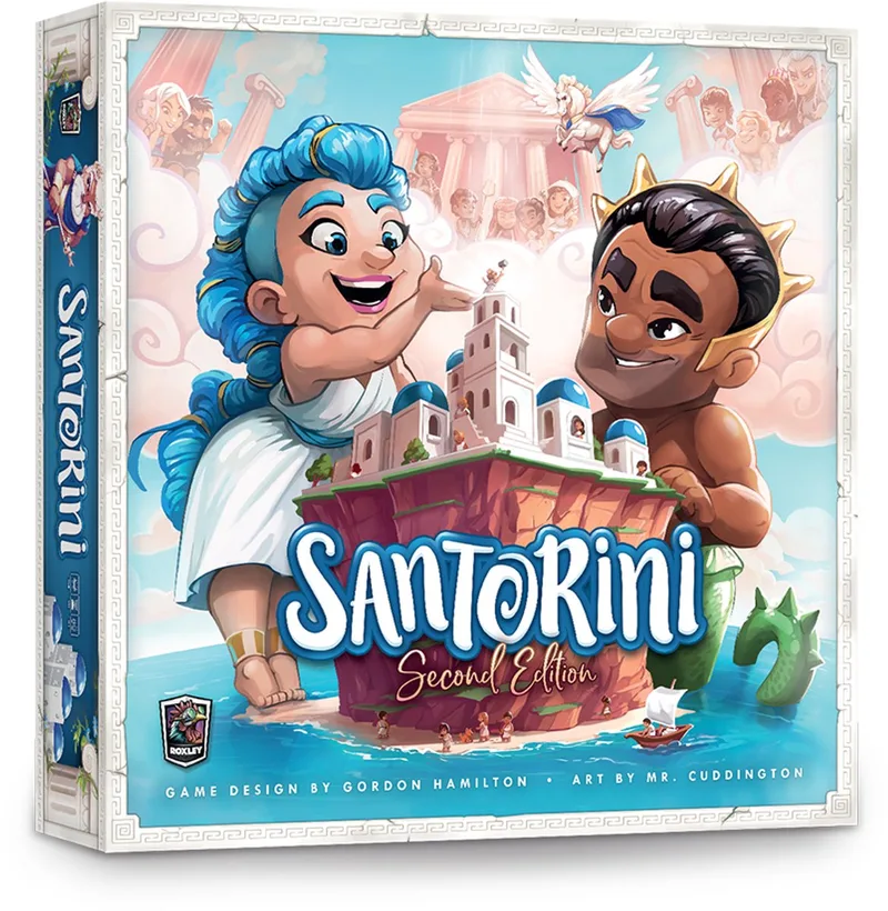 Santorini: Second Edition - Bordspel - Engelstalig - Roxley from Roxley Games – box