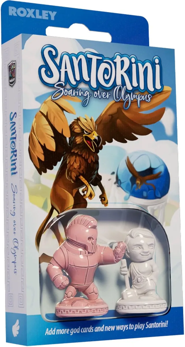 Santorini: Soaring over Olympus - Uitbreiding - Bordspel - Engelstalig from Roxley Games – box