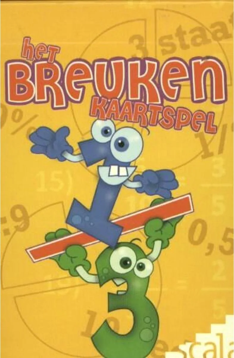 Het breukenkaartspel von Scala Leuker Leren – Schachtel
