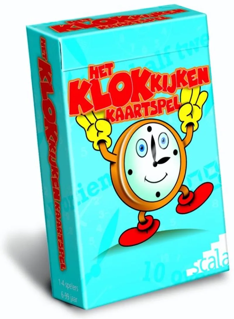 Het klokkijkenkaartspel van Scala Leuker Leren – doos
