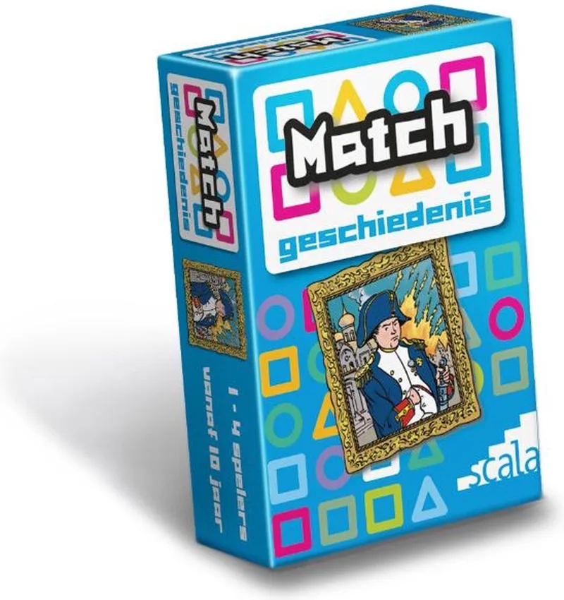 Match fra Scala Leuker Leren, Geschiedenis-udgave – æske