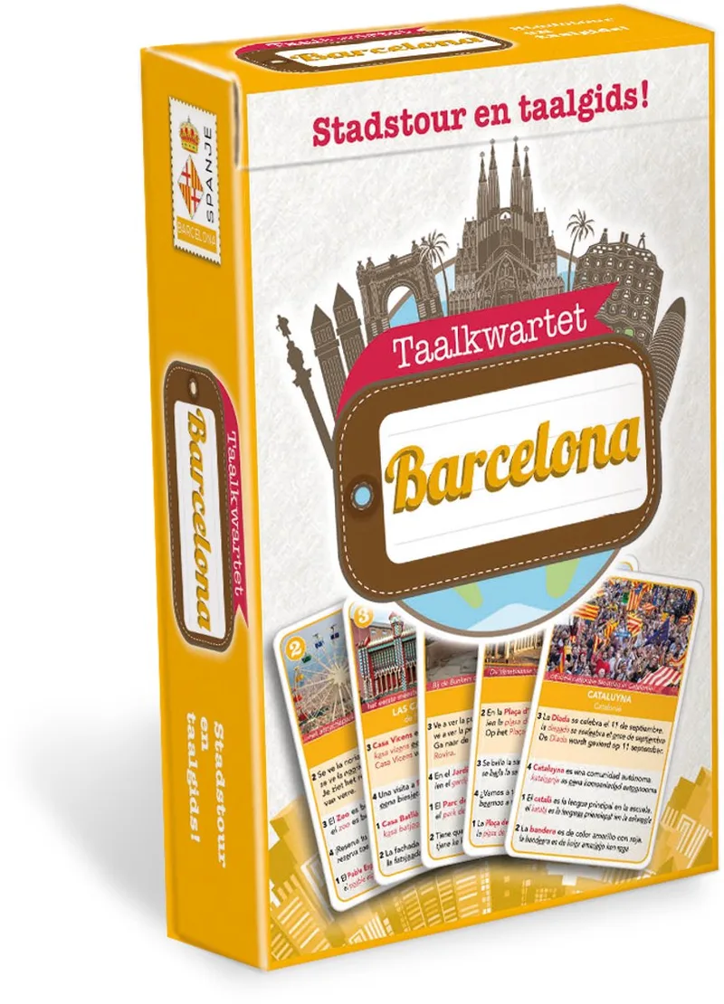 Taalkwartet Citytrips - Taalkwartet Barcelona from Scala Leuker Leren – box