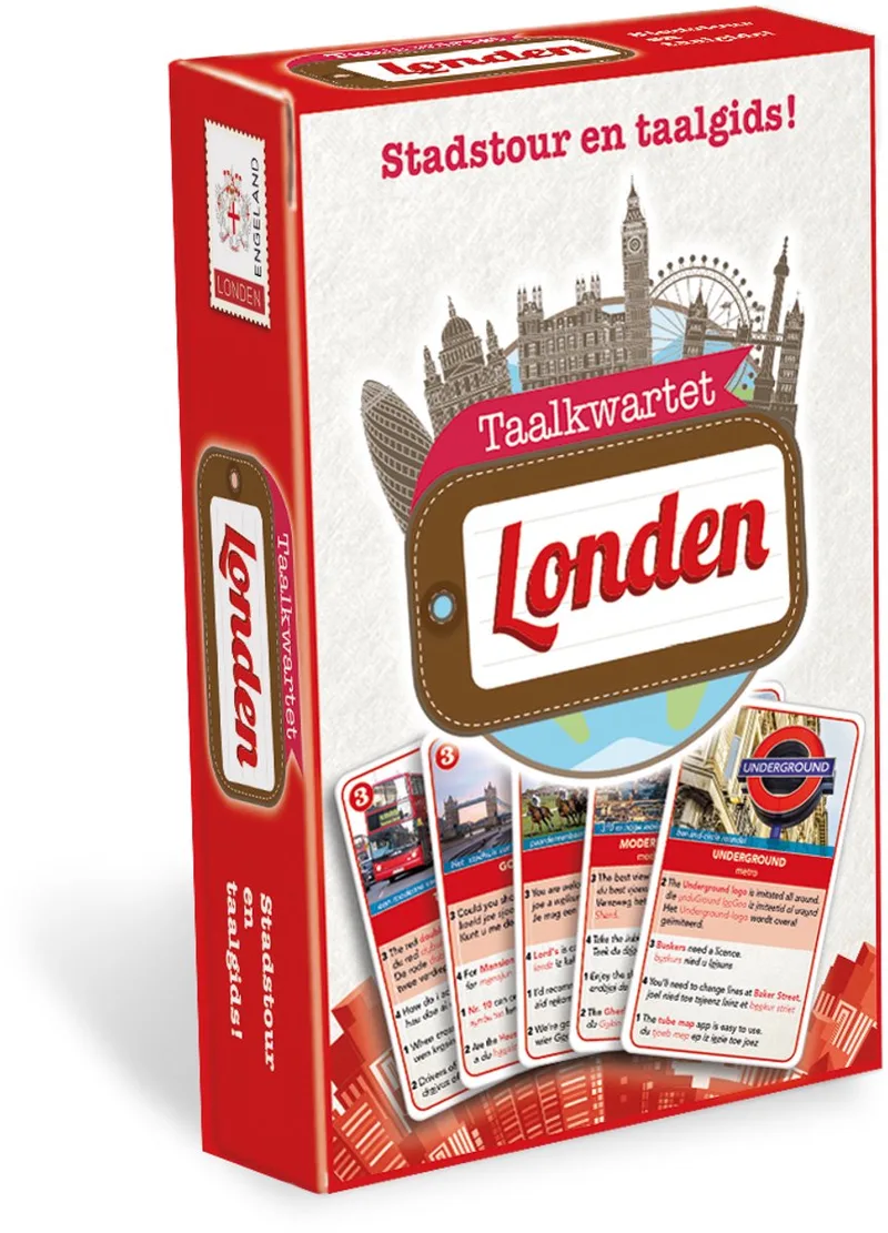 Taalkwartet Citytrips - Taalkwartet Londen von Scala Leuker Leren – Schachtel
