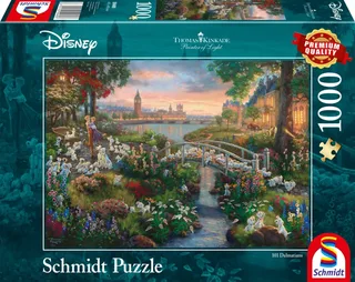101 Dalmatiërs (1000) - Schmidt Legpuzzel von Schmidt Spiele – Schachtel 2 von 2