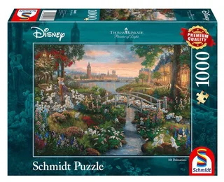 101 Dalmatiërs (1000) - Schmidt Legpuzzel von Schmidt Spiele – Schachtel 1 von 2