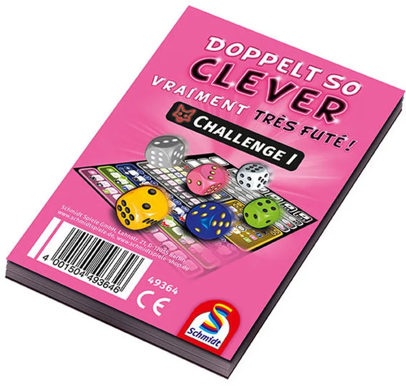 49364 bordspel Twice as Clever! fra Schmidt Spiele – æske