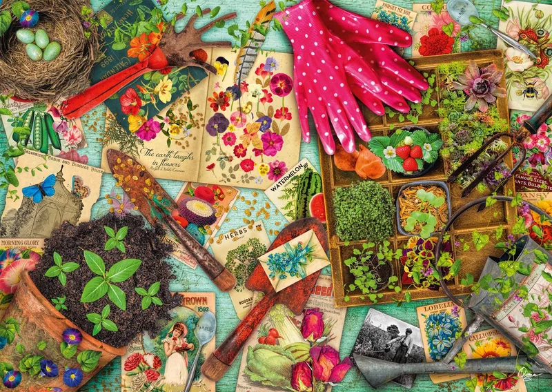 Aimee Stewart, Alles voor de tuin, 1000 stukjes from Schmidt Spiele, Multicolour edition – box