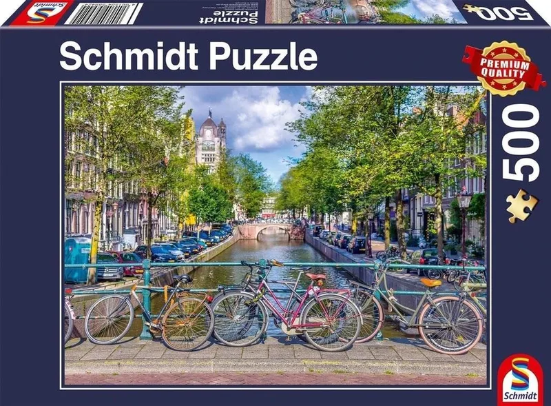 Amsterdam (500 stukjes) - Puzzel from Schmidt Spiele, Multicolour edition – box