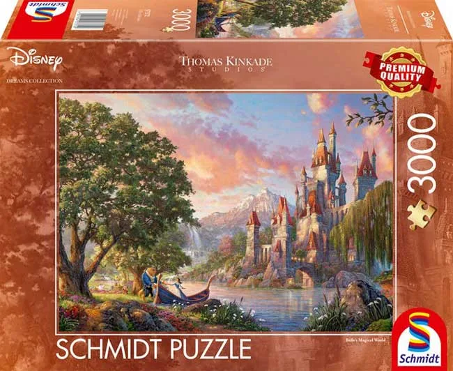 Belle's Magische Wereld (3000) - Schmidt Legpuzzel from Schmidt Spiele – box
