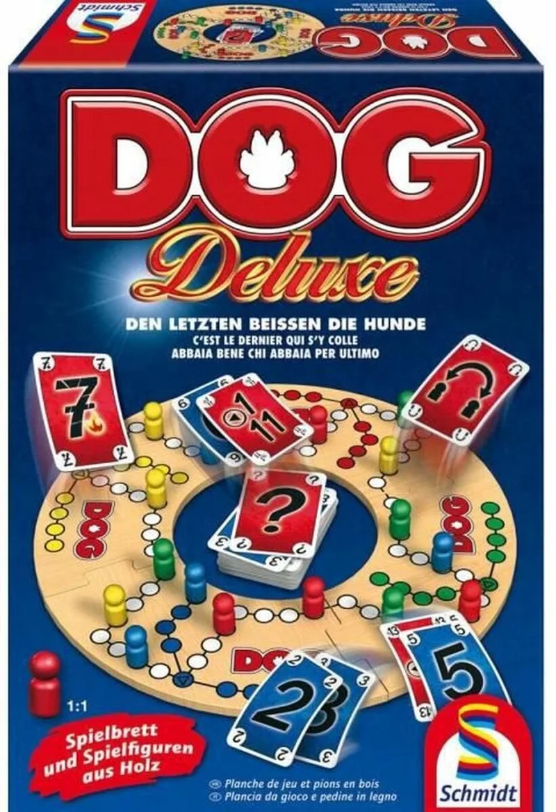 Bordspel DOG® Deluxe - Familiespel - Luxe uitvoering - 2-6 spelers- vanaf 8 jaar fra Schmidt Spiele – æske