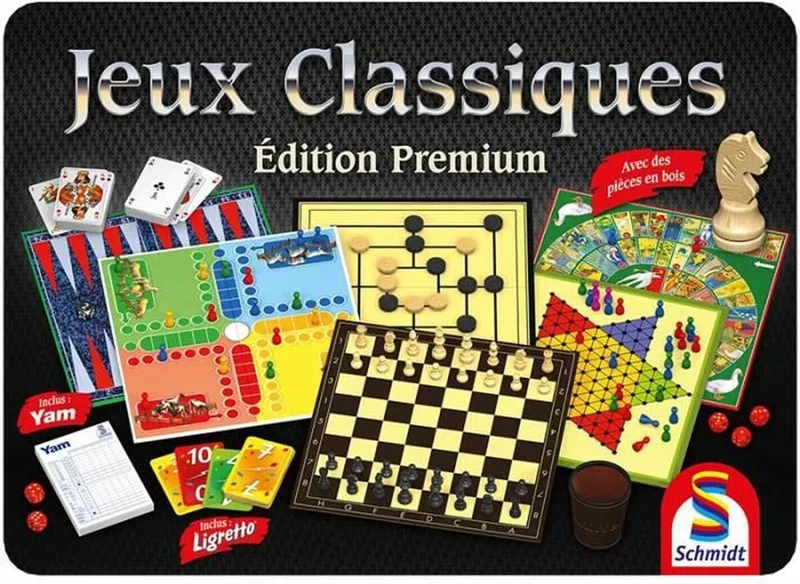 Bordspel Schmidt Spiele Premium Edition Classic Games Box from Schmidt Spiele – box