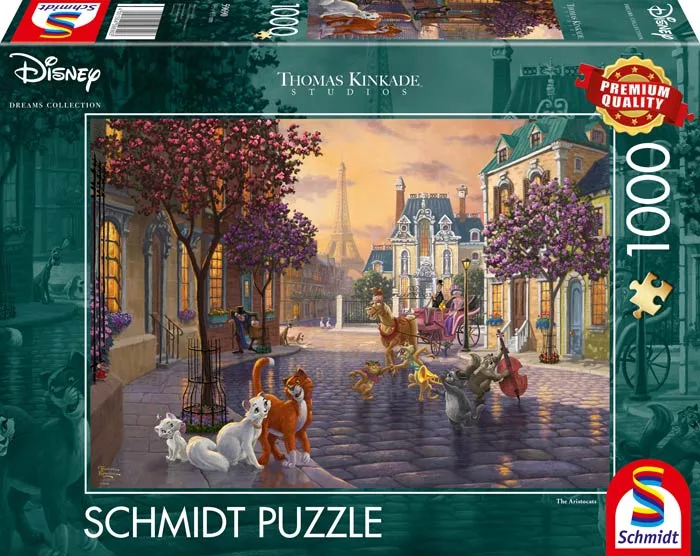 De Aristokatten (1000) - Schmidt Legpuzzel de Schmidt Spiele – boîte