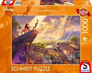 De Leeuwenkoning (1000) - Schmidt Legpuzzel from Schmidt Spiele – box 2 of 2