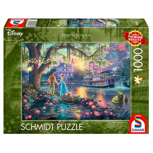 Puzzle La Princesse et la Grenouille - 1000 pièces de Schmidt Spiele – boîte