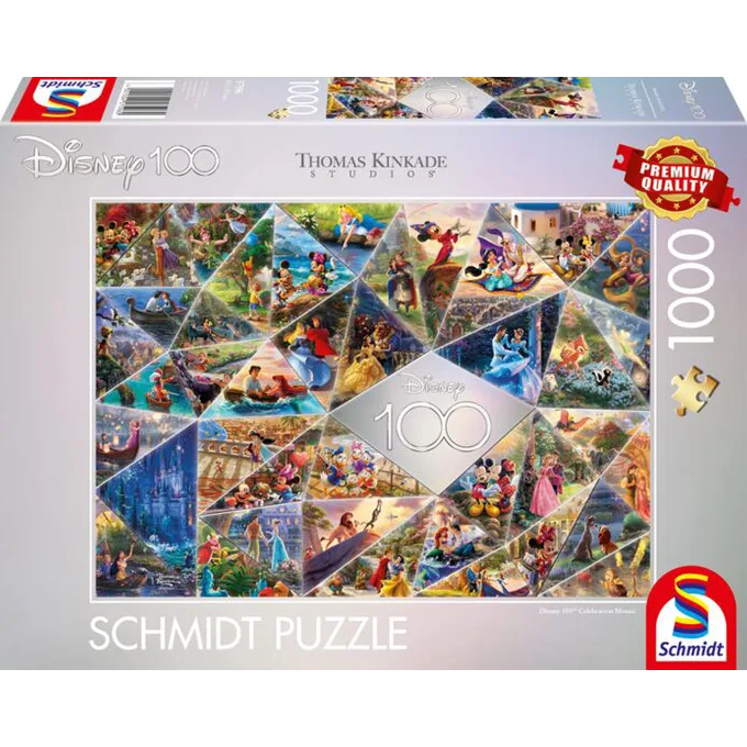 Disney 100 Jaar Mozaïek (1000 Stukjes) from Schmidt Spiele – box