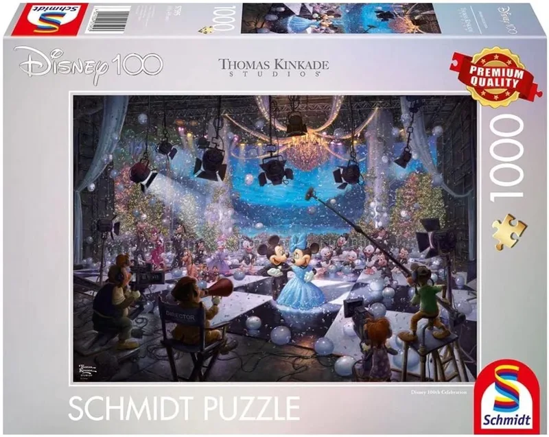 Disney 100 Years Special Edition - Celebration - 1000 st - Legpuzzel van Schmidt Spiele, editie Meerkleurig – doos