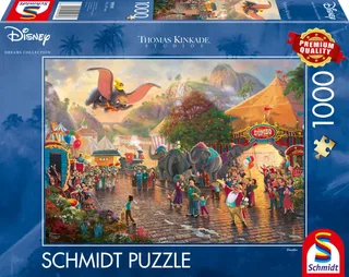 Disney puzzel Dumbo 1000 stukjes legpuzzel. from Schmidt Spiele, Multicolour edition – box 2 of 2