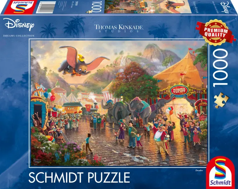Disney puzzel Dumbo 1000 stukjes legpuzzel. from Schmidt Spiele, Multicolour edition – box 2 of 2