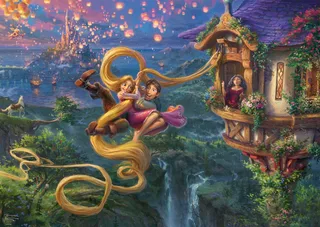 Disney puzzel Rapunzel Tangled 1000 stukjes cartoon. from Schmidt Spiele, Multicolour edition – box 1 of 2