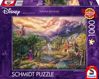 Disney puzzel Sneeuwwitje en de Koningin - 1000 stukjes. van Schmidt Spiele, editie Meerkleurig – doos 2 van 2