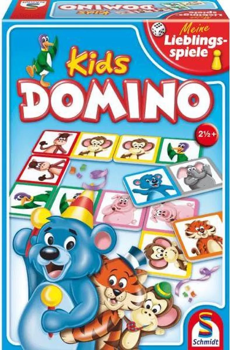 Domino Kids - kaartspel fra Schmidt Spiele – æske